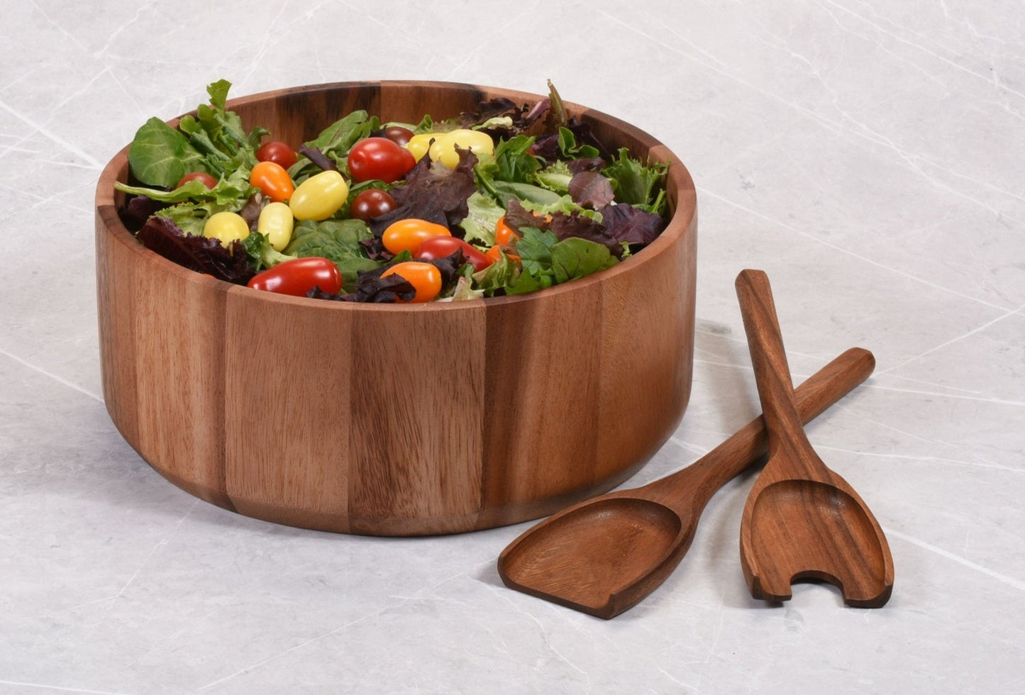 Extra Large Salad Bowl with Servers - 327C3