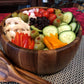 Large Salad Bowl with Servers - 332B3