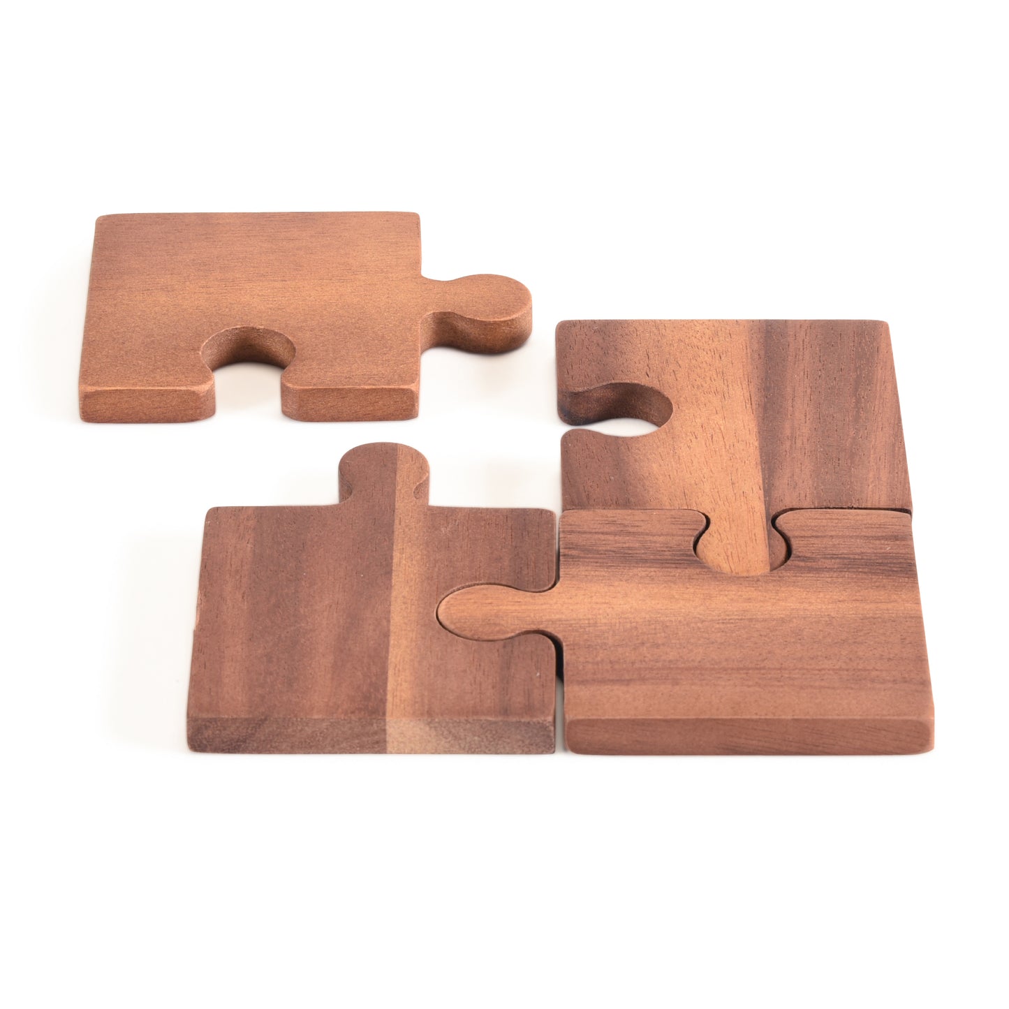 Puzzle Piece Coasters -s/4