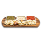 Charcuterie / Serving Tray w/ 3 Square Ceramic Bowls